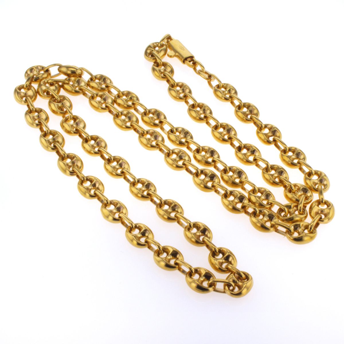 14k Gold Large Open Link Chain Necklace - Zoe Lev Jewelry-vachngandaiphat.com.vn
